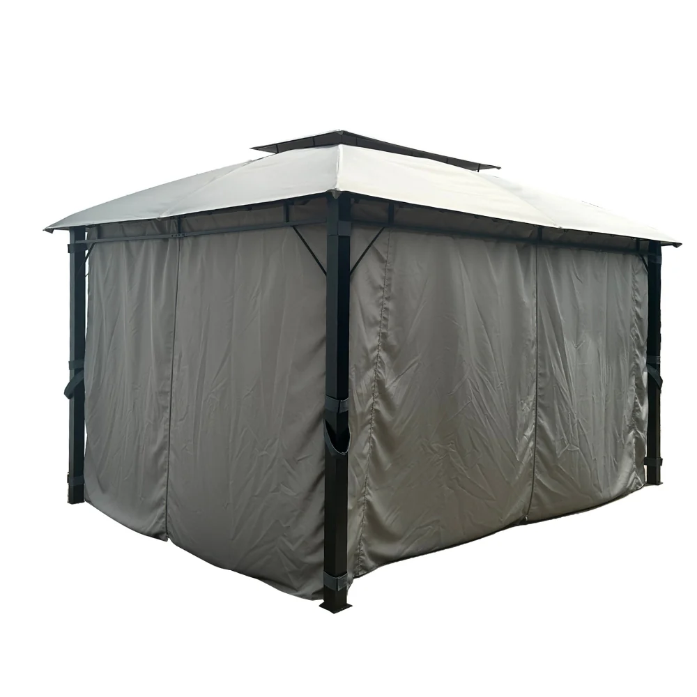 Lifestyle Living Mayfair Grey Gazebo | 3 x 4m - Image 4