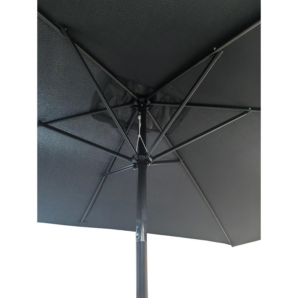 Lifestyle Living Crank & Tilt Parasol | 2 x 3m - Image 3