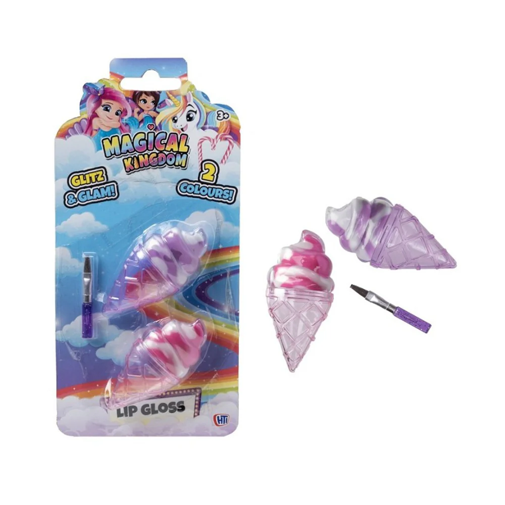 Magical Kingdom Kids Lip Gloss | Assorted Designs and Colours, Ages 3+ - Image 2