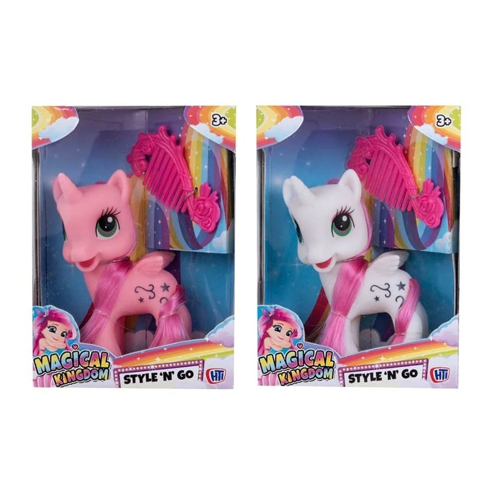 Magical Kingdom Style and Go Unicorn Pony Toy | Assorted Designs, Comb - Image 3