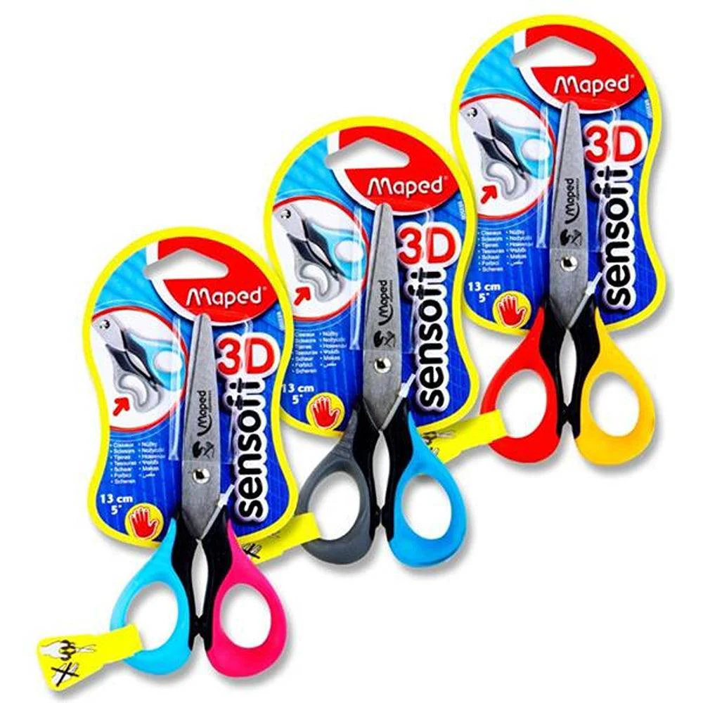 Maped Sensoft Left-Handed Scissors | 13cm