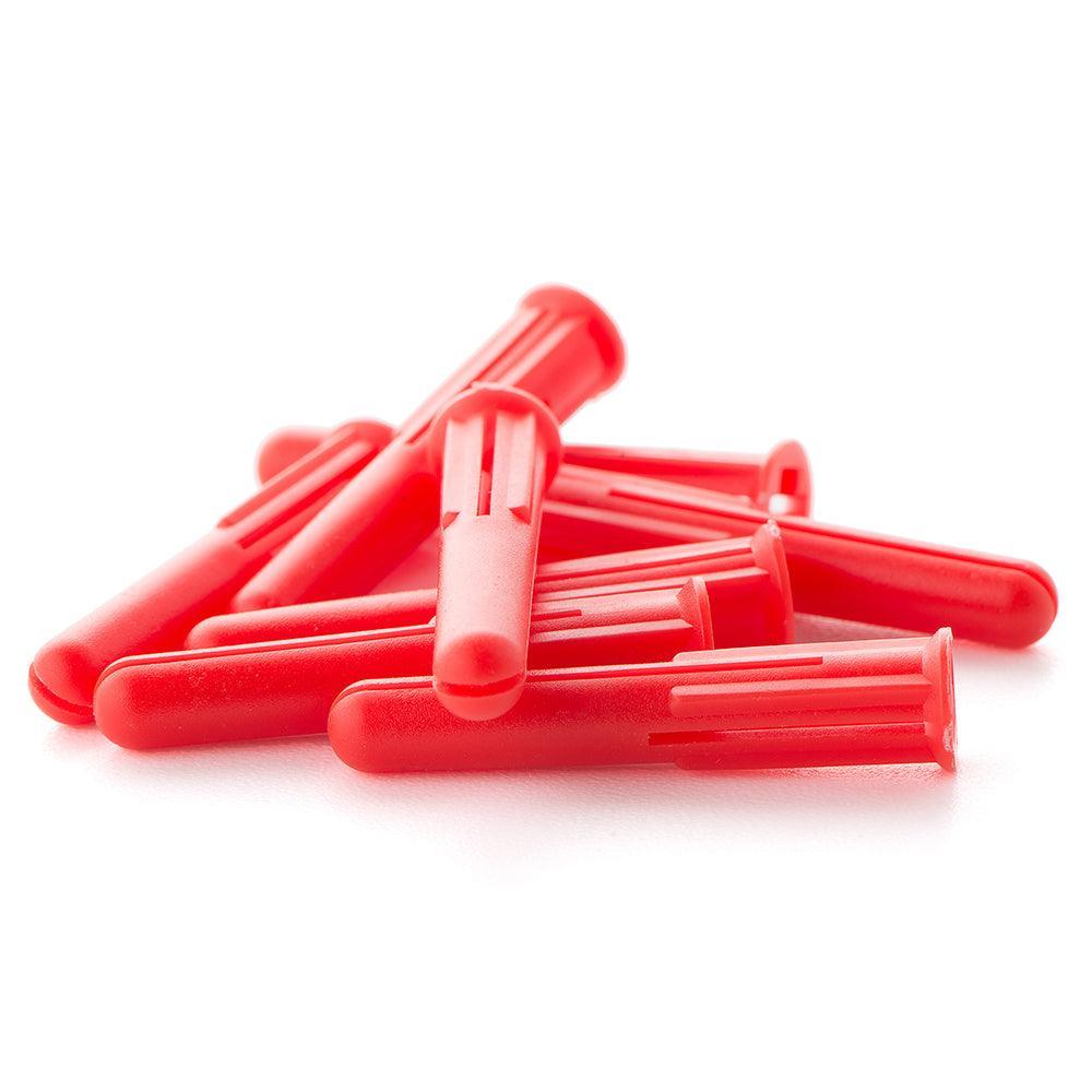Maxifix 6 mm Red Plastic Wall Plugs | Pack of 100 - Image 4