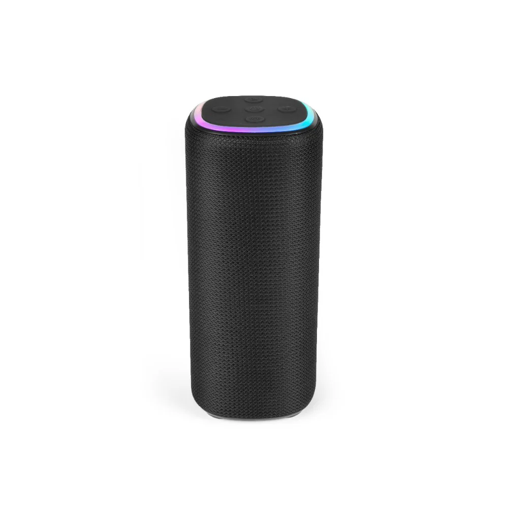 Maxim Fabric Speaker with Multi-Colour LED Halo | Lighting Modes, Hanging Loop - Image 3