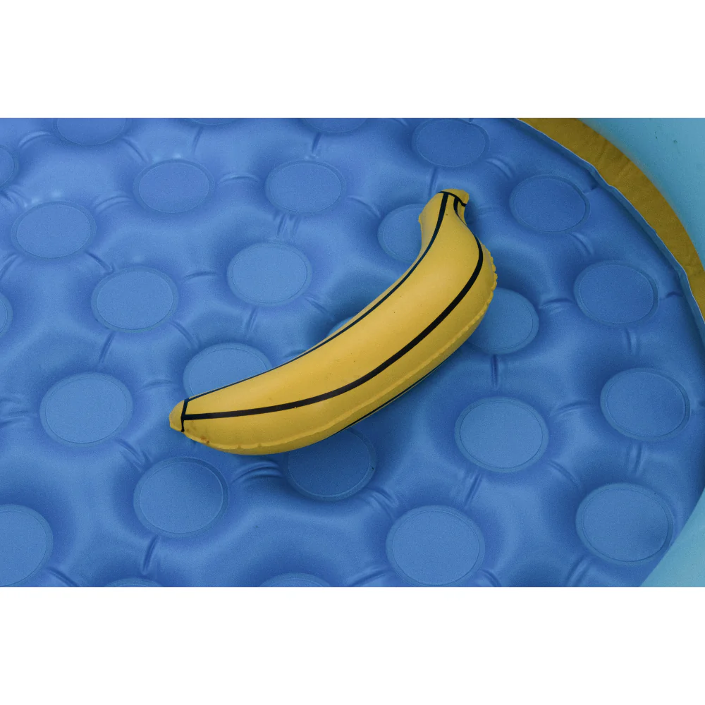 Monkey Tropical Baby Inflatable Pool | Palm Canopy, Jungle Design - Image 7