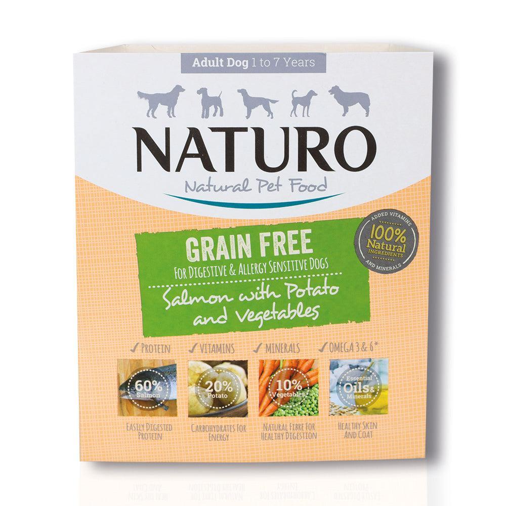 Naturo Grain Free Salmon with Potato & Vegetables | 400g