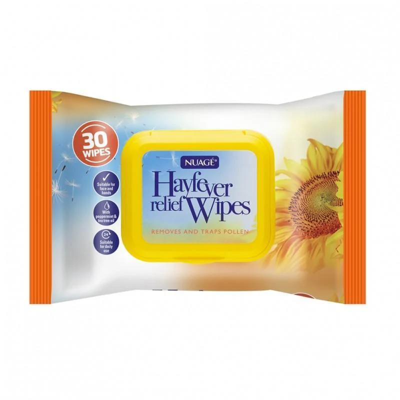 Nuage Hayfever Relief Wipes | 30 Wipes