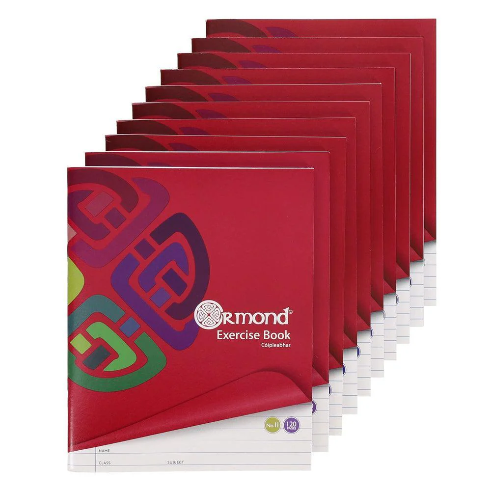 Ormond Exercise Copybooks | 120 Page | Pack of 10 - Image 2
