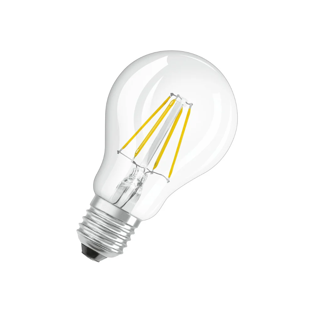 Osram Clear Filament LED Bulb | E27, 40W Equivalent, Warm White - Image 3