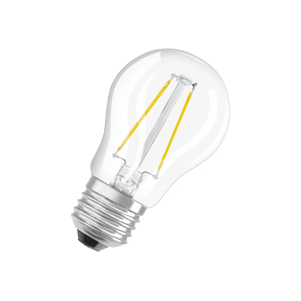 Osram Golf Ball LED Filament Bulb | E27, Clear, Warm White, 2.5W - Image 3