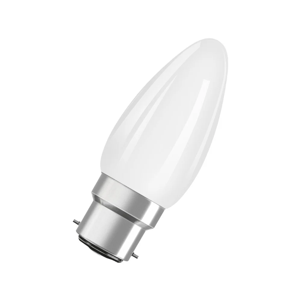 Osram LED Superstar Classic Candle Bulb | B22d, Dimmable, Warm White - Image 3