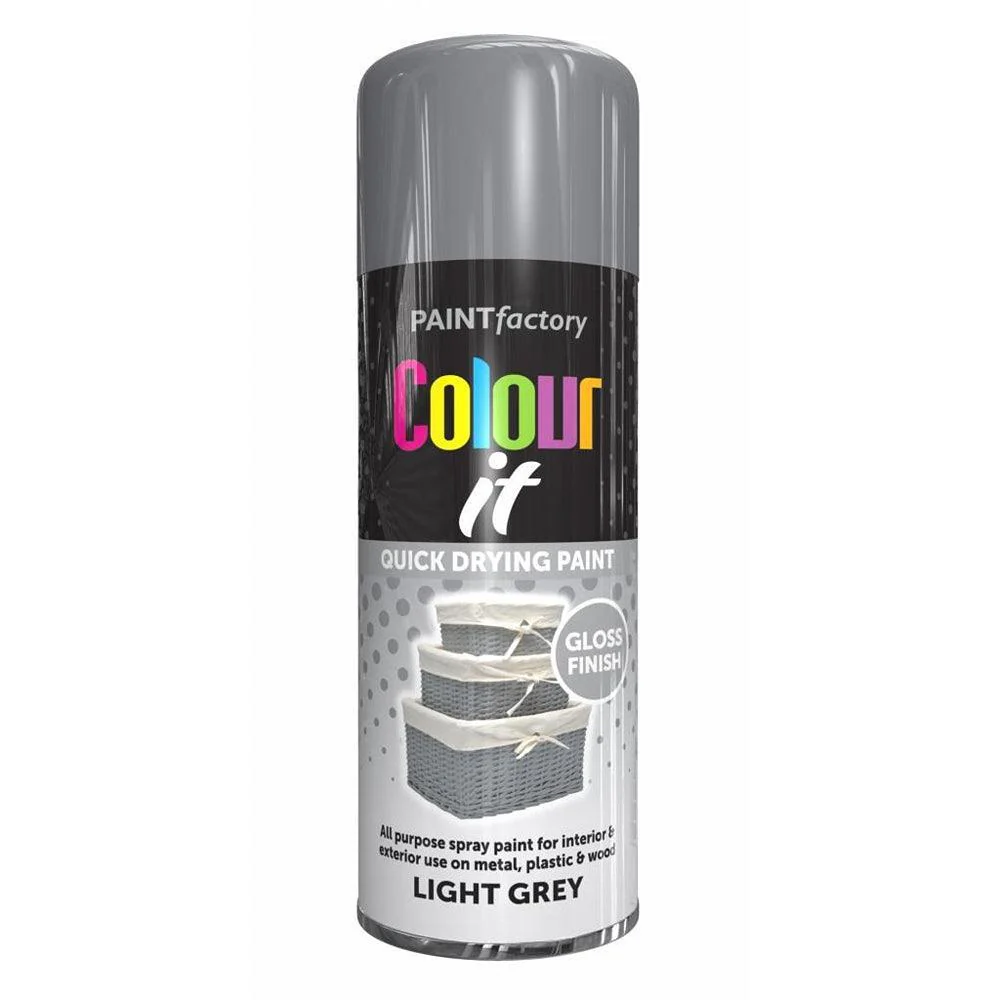 Paint Factory Colour it Quick Drying Spray Paint Gloss Finish | 400ml - Image 12