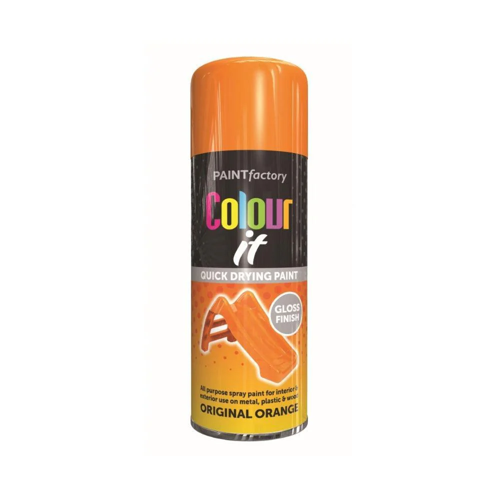 Paint Factory Colour it Quick Drying Spray Paint Gloss Finish | 400ml - Image 13