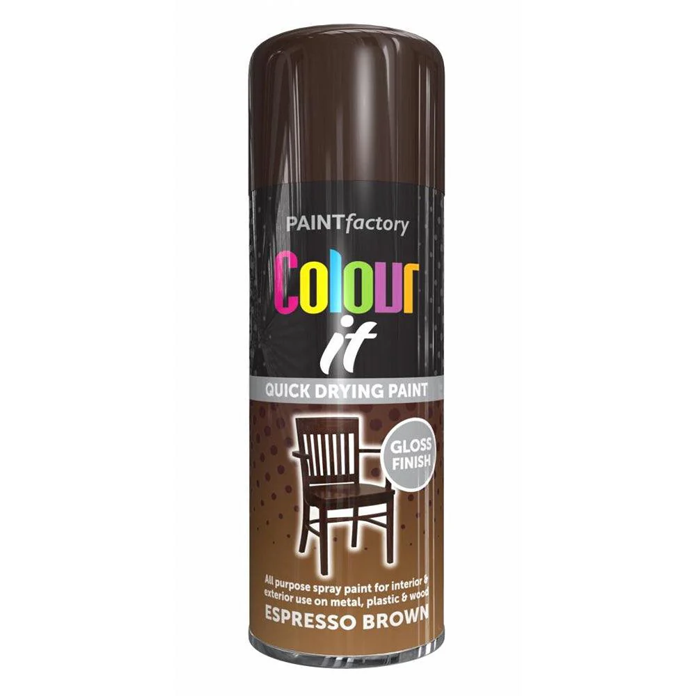 Paint Factory Colour it Quick Drying Spray Paint Gloss Finish | 400ml - Image 14