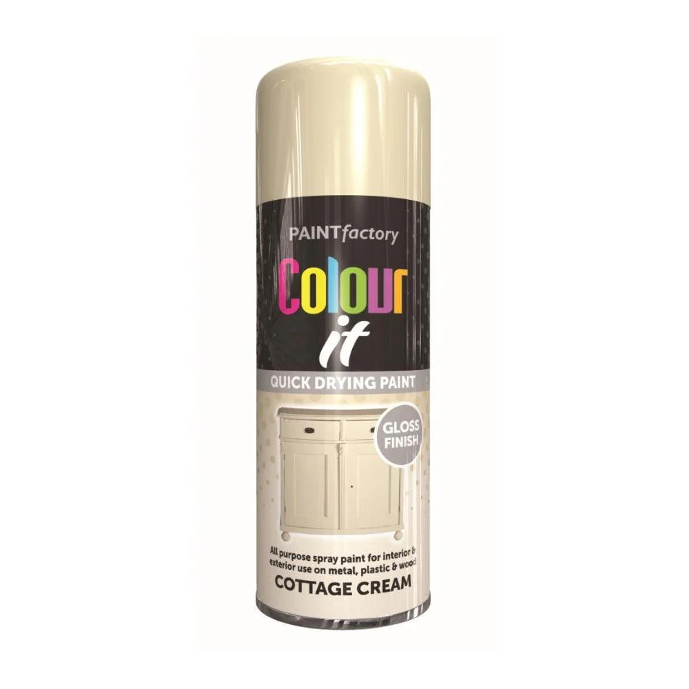 Paint Factory Colour it Quick Drying Spray Paint Gloss Finish | 400ml - Image 6
