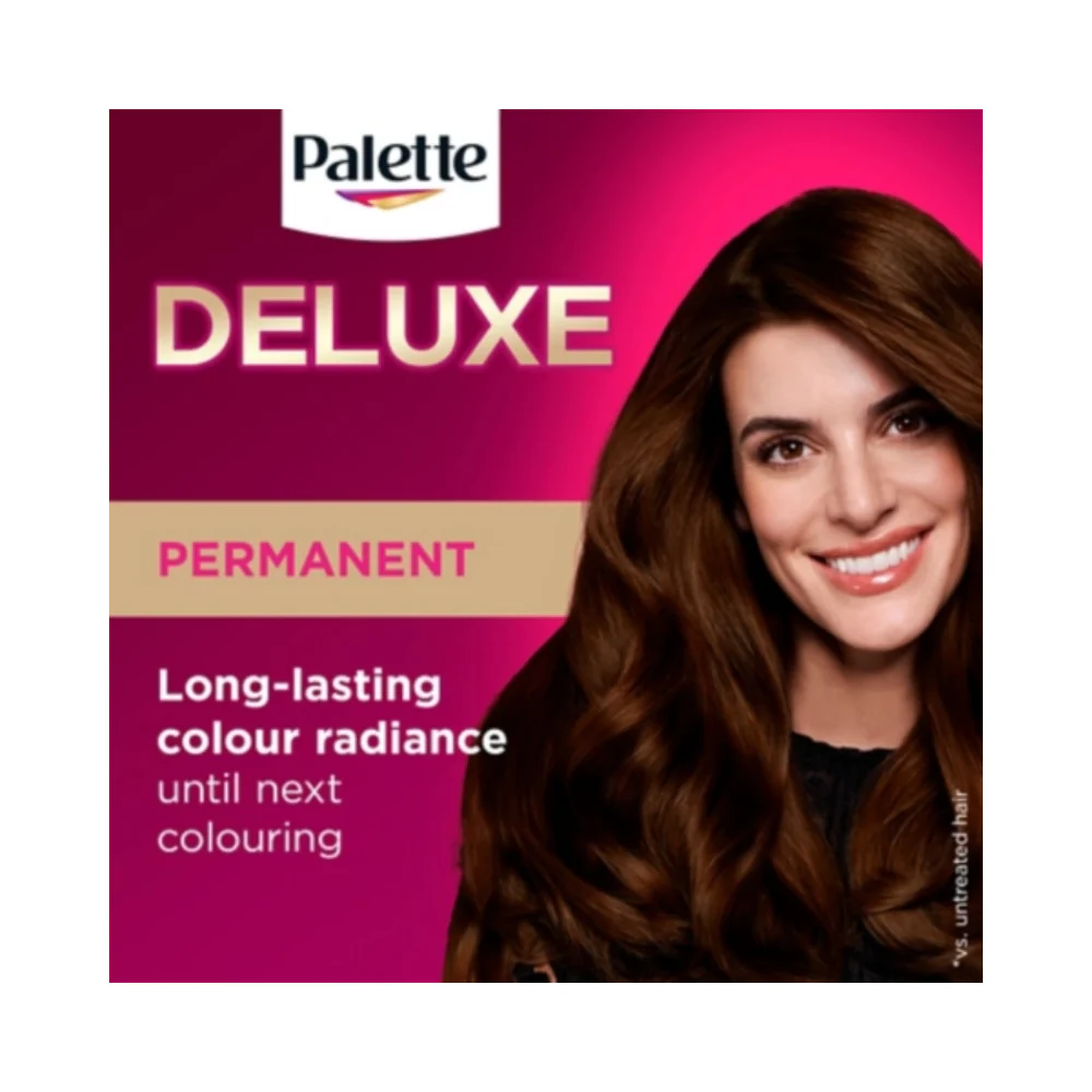 Palette Deluxe 3-65 Chocolate Brown Permanent Hair Colour | 100% Grey Coverage - Image 2