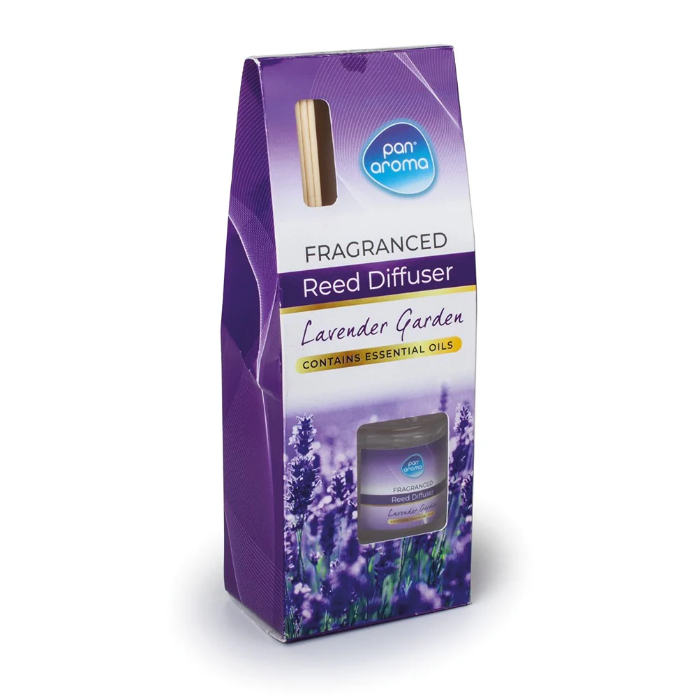 Pan Aroma Reed Diffuser | Soothing Lavender | 100ml