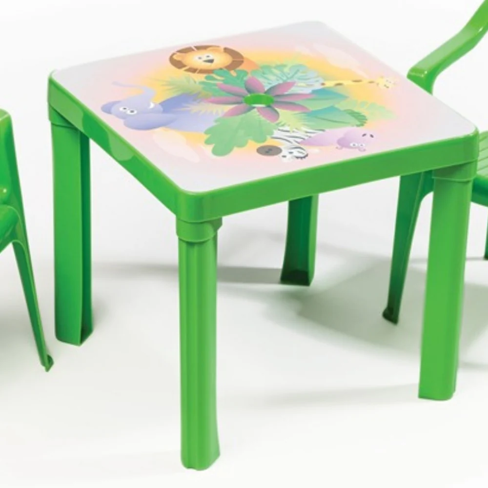 Paradiso Toys Green Kids Table | Durable Plastic