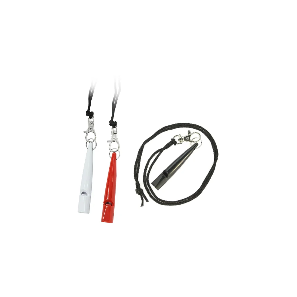 Pet Training Dog Whistle | Assorted Colours, Neck Cord, Pack of 3 - Image 2