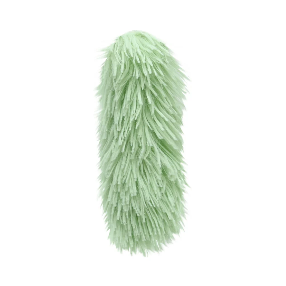 Plush Crinkle Cat Toy | Assorted Colours, Shaggy Texture - Image 3