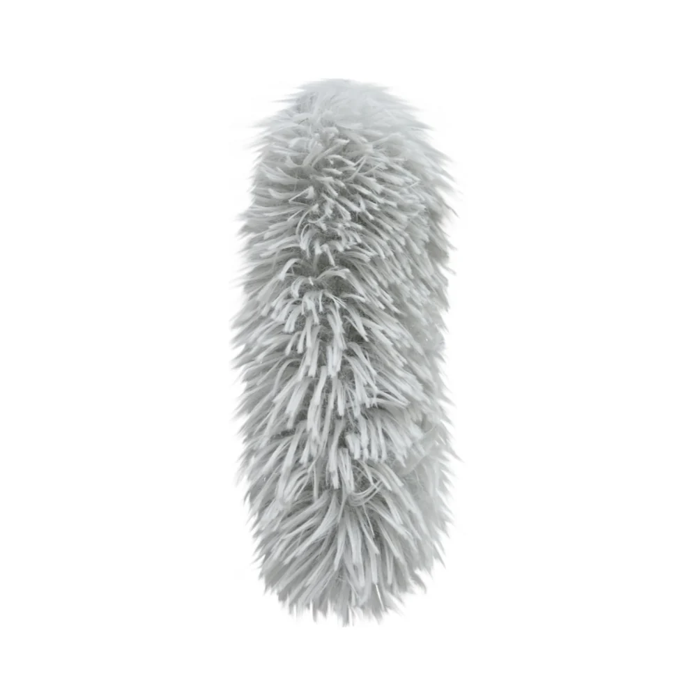 Plush Crinkle Cat Toy | Assorted Colours, Shaggy Texture - Image 4