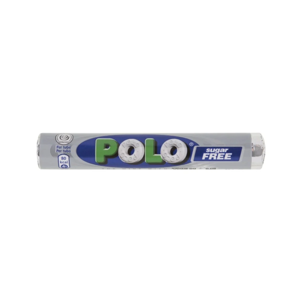 Polo Sugar Free Roll Mints | Classic Mint Flavour, Portable Tube