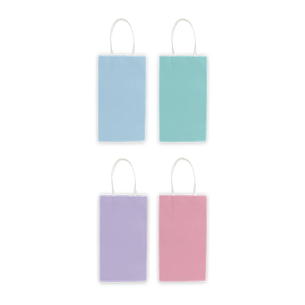 Pop Pastel Multicolour Paper Treat Bags | 10pk - Image 2