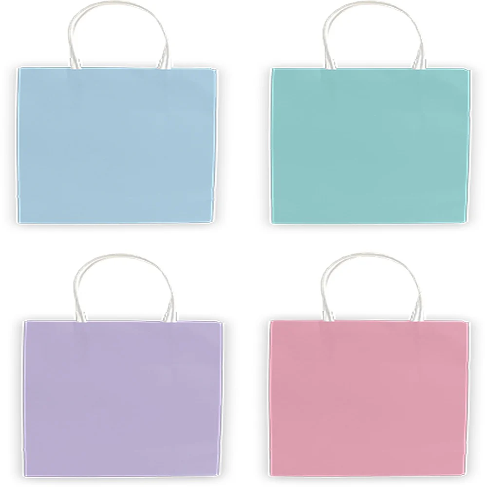 Pop Pastel Multicolour Paper Treat Bags | 10pk - Image 3