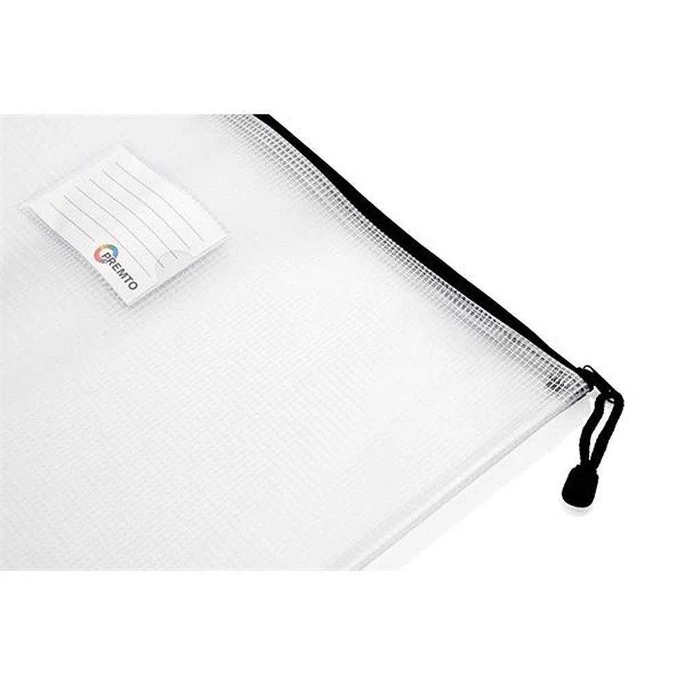 Premto A3+ Durable Expanding Mesh Wallet with Zip Closure - Image 3