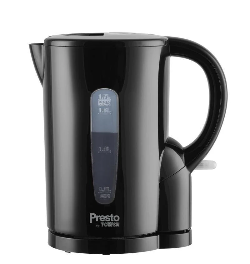 Presto 2200W 1.7 Litre Electric Kettle Black | PT10053BLK