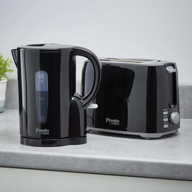 Presto 2200W 1.7 Litre Electric Kettle Black | PT10053BLK - Image 5