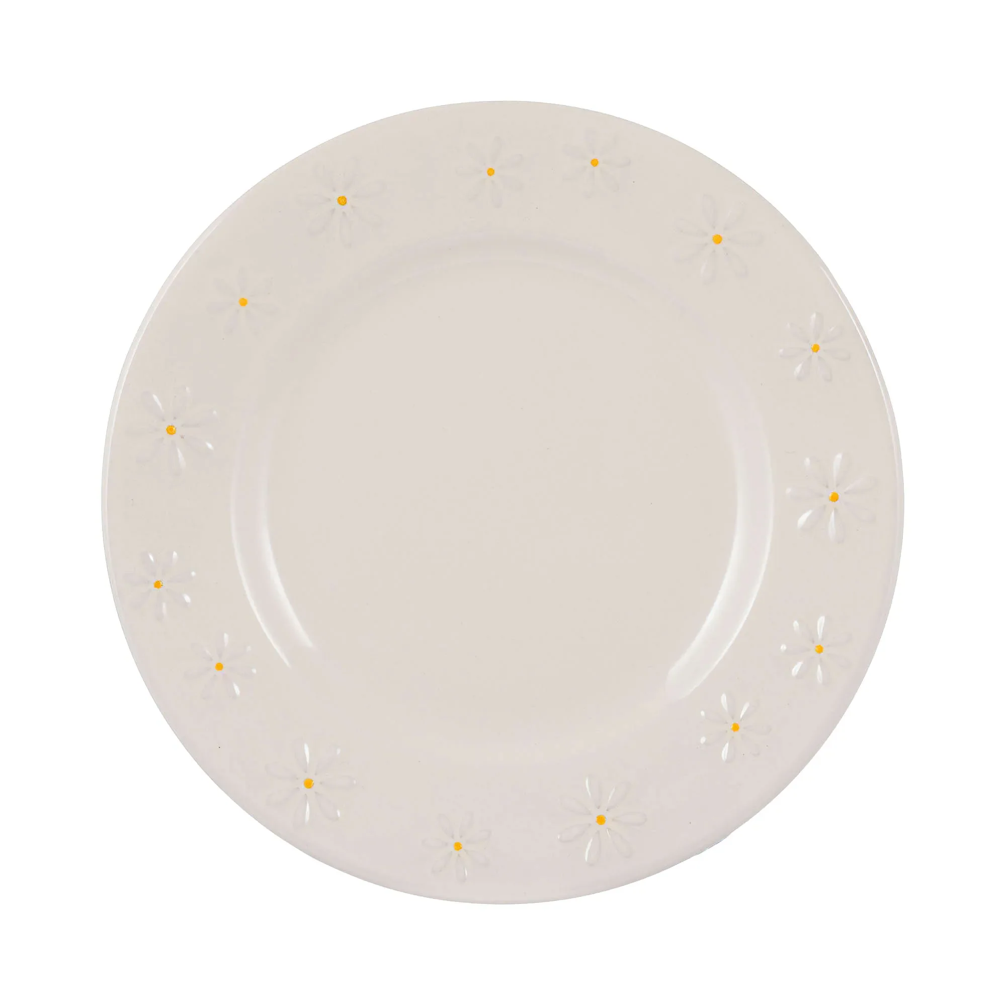 Price & Kensington Daisy Embossed Ceramic Side Plate | 21cm