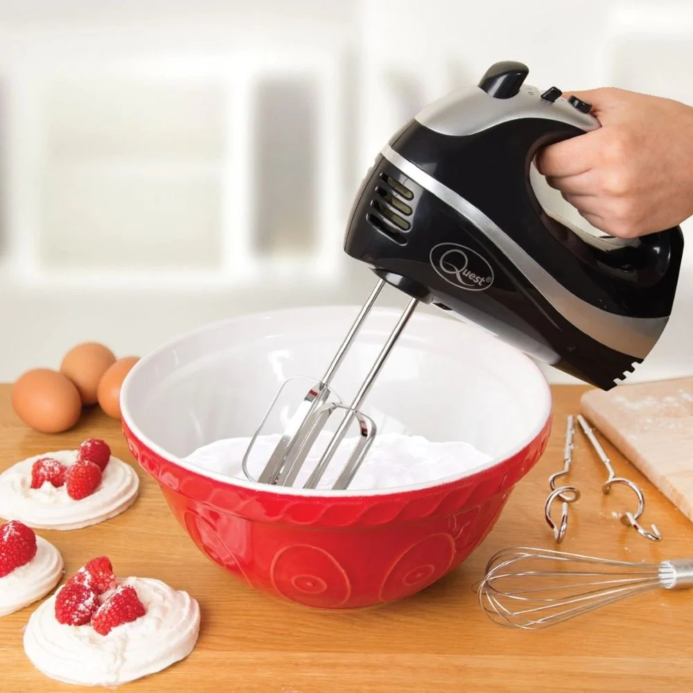 Quest Hand Mixer  300W  Black - Image 3
