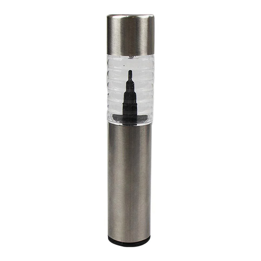 Rowan Solar LED Stainless Steel Flame Post Light | 17cm