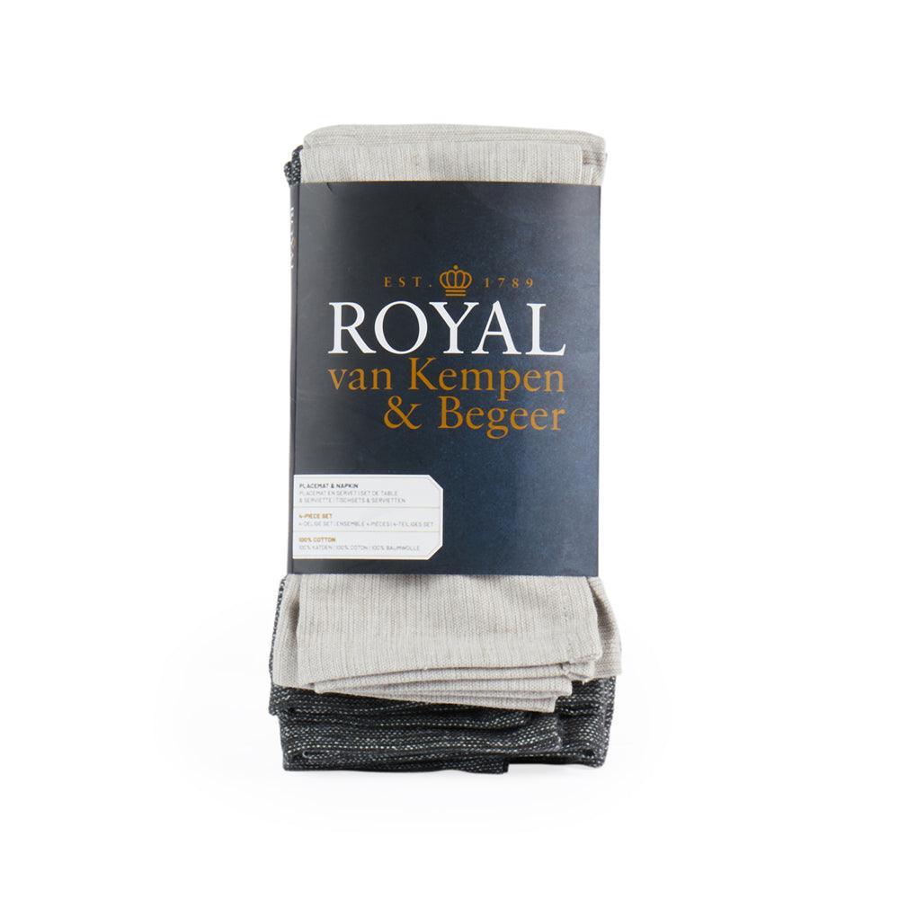 Royal Van Kempen & Begeer Placemat & Napkin | 4 Piece Set
