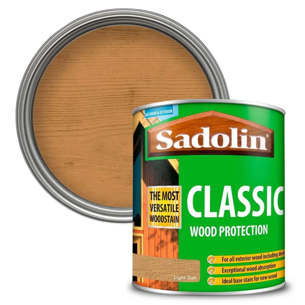 Sadolin Classic All Purpose Woodstain | Light Oak