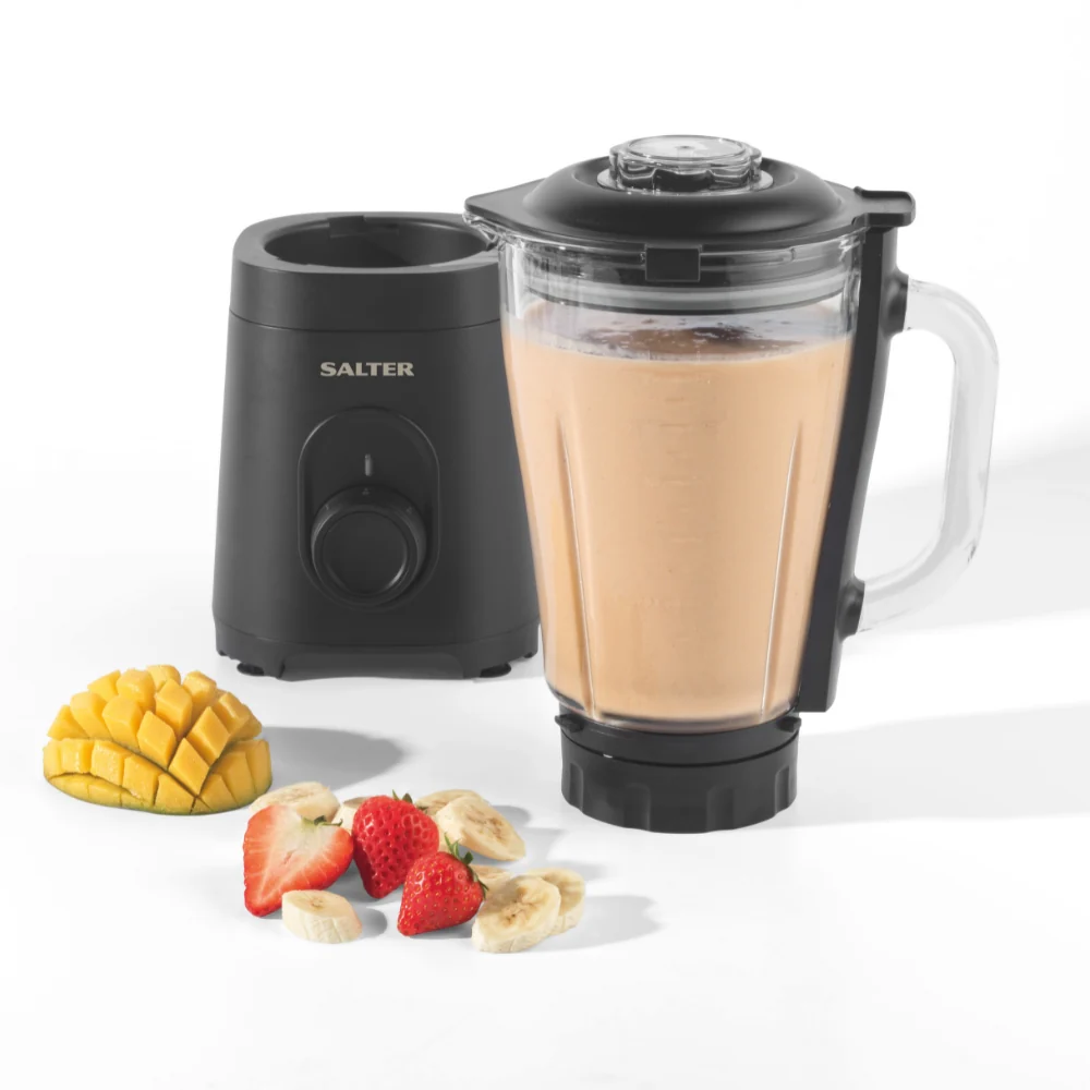 Salter Kuro Glass Jug Blender | 600W, 1.5L, 2 Speed Settings - Image 9