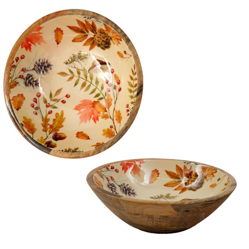 SIL Autumn Enamelled Bowl | 25cm - Image 4