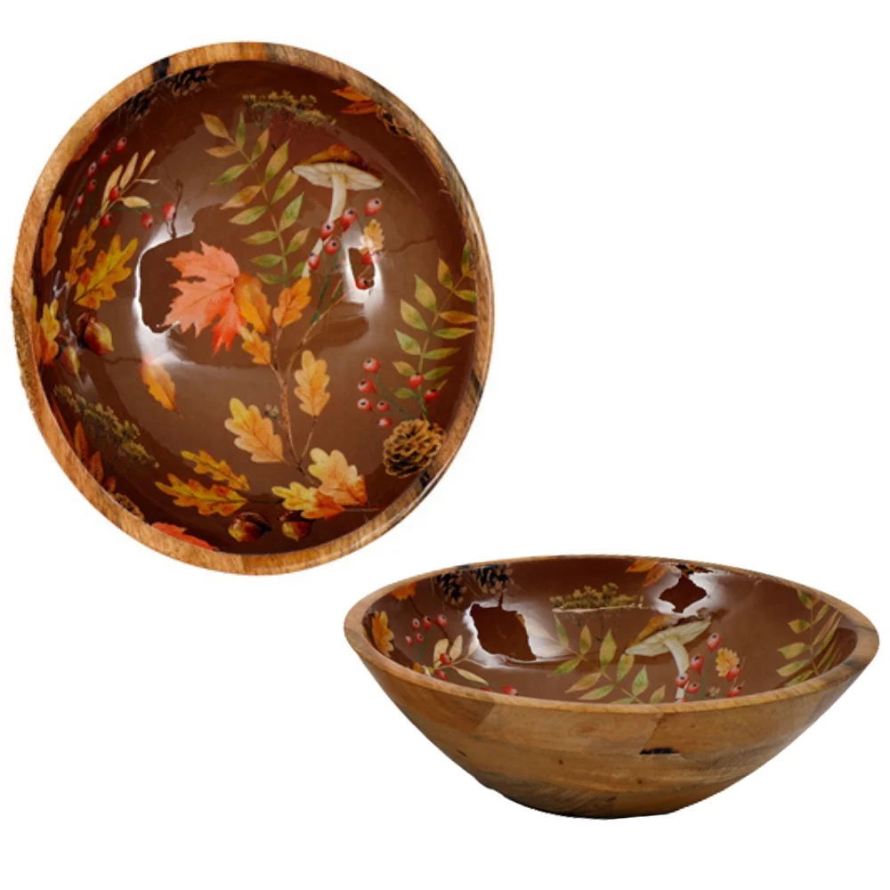 SIL Autumn Enamelled Bowl | 25cm - Image 5