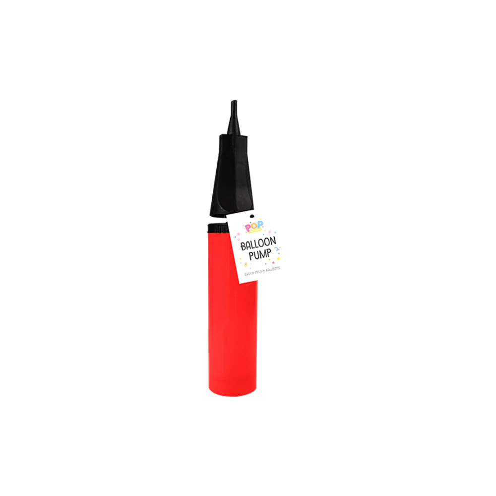 Single Manual Balloon Pump | Blue and Black, Lightweight Party Accessory - Image 3