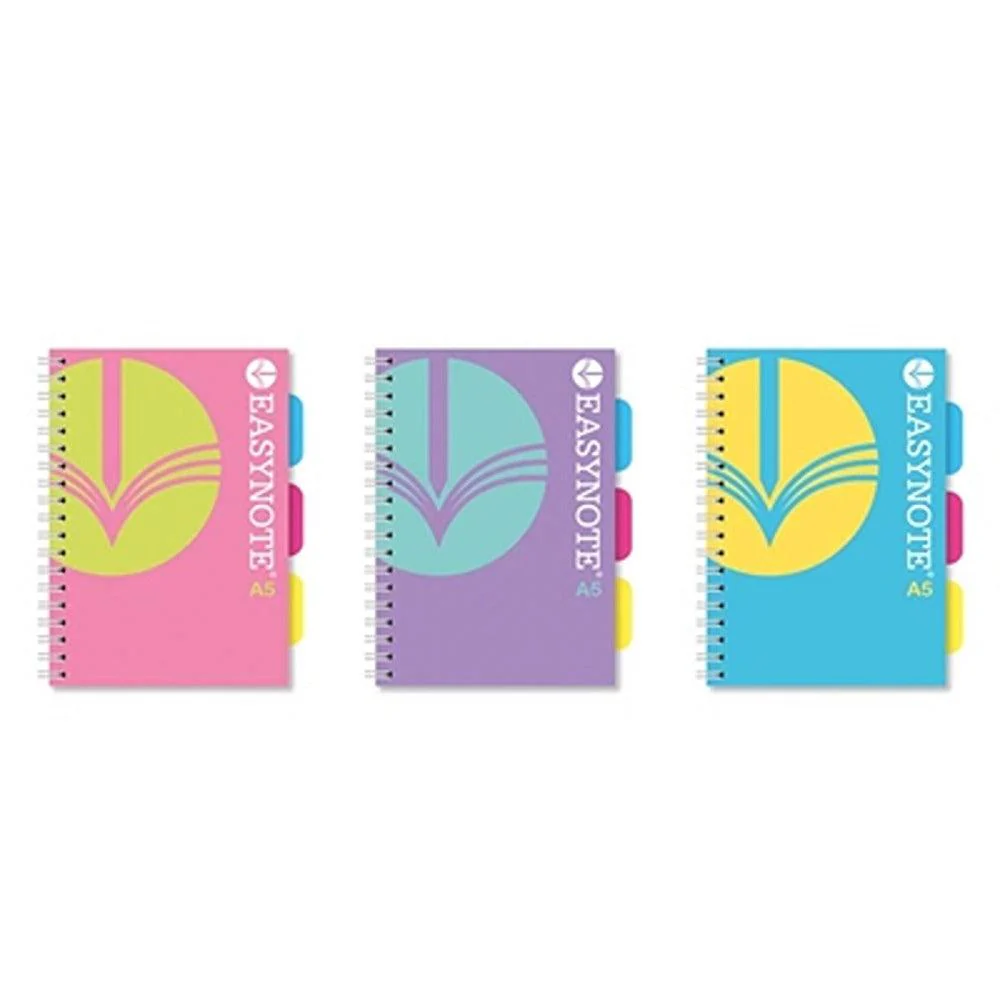 A5 Wiro Project Book | 200pg Bright Design