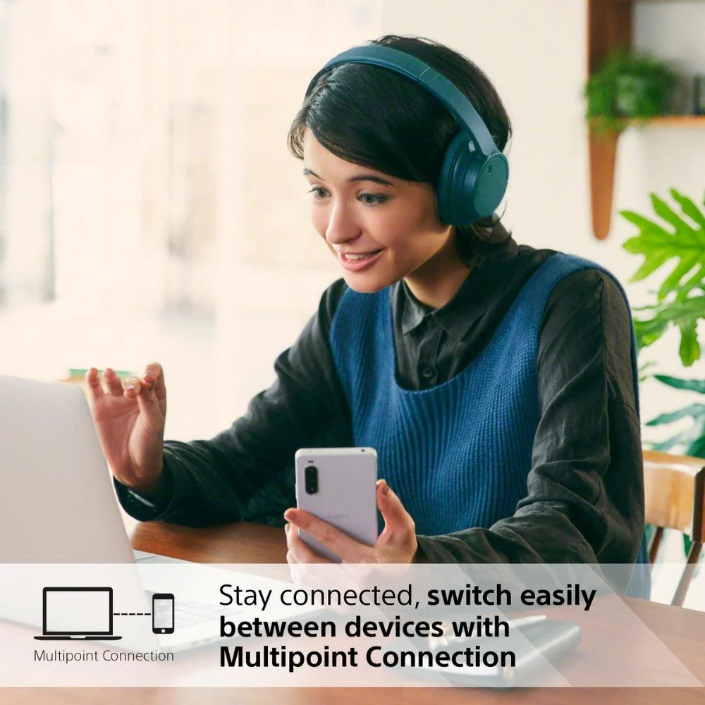 Sony WH-CH720N Noise Cancelling Wireless Bluetooth Headphones | Blue - Image 9