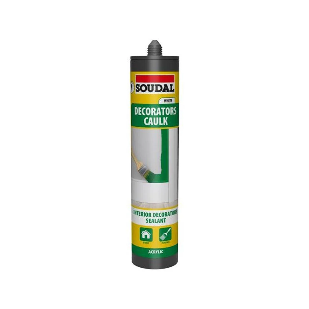 Soudal Decorators White Caulk | 290ml
