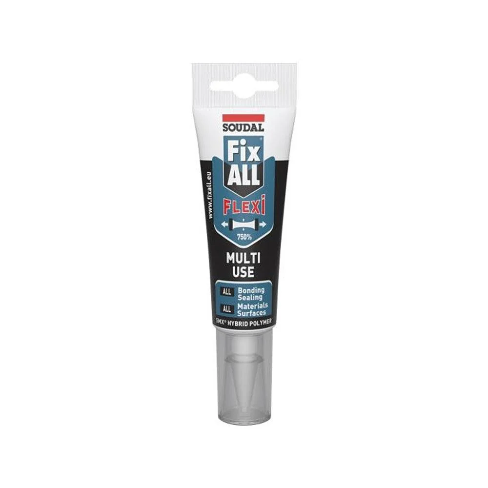 Soudal Fix All Flexi White Sealant Adhesive | 125ml