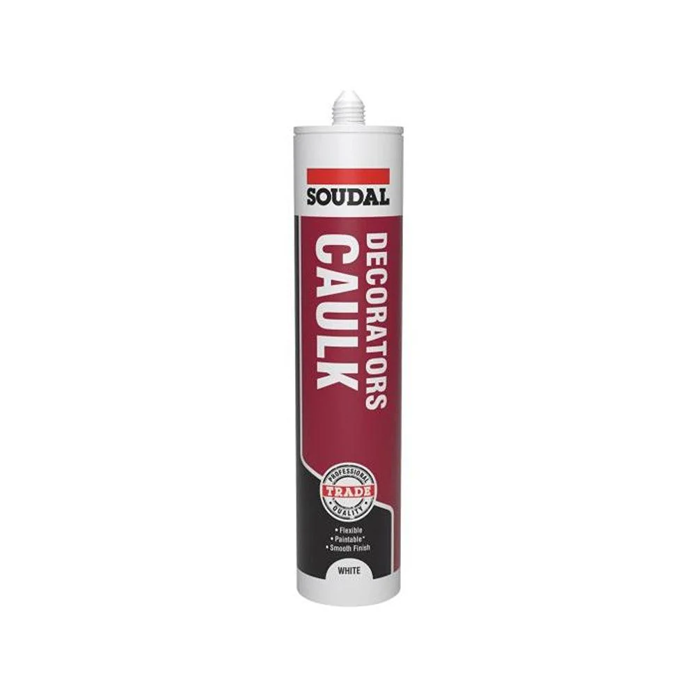 Soudal Trade Decorators White Caulk | 290ml