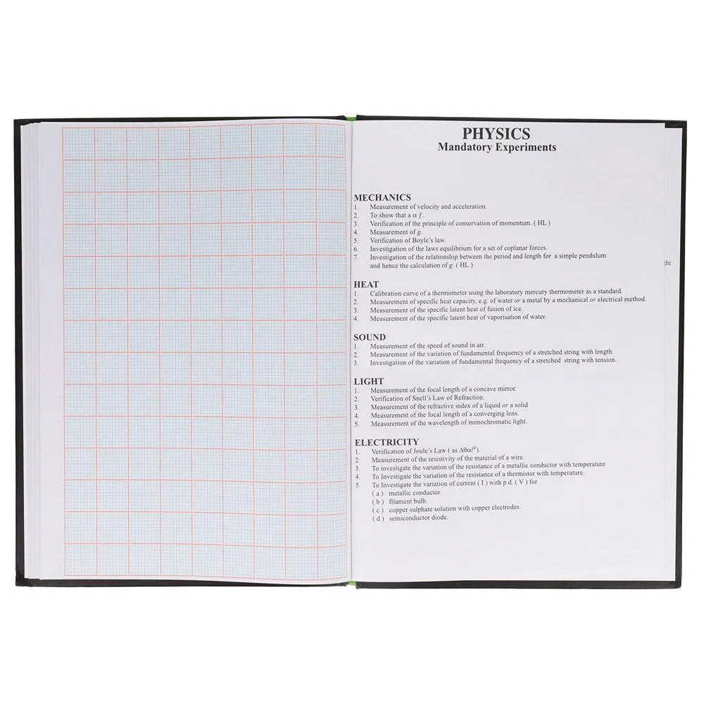 Student Solutions A4 Hardcover Scientific Note Book | 128 Page - Image 6