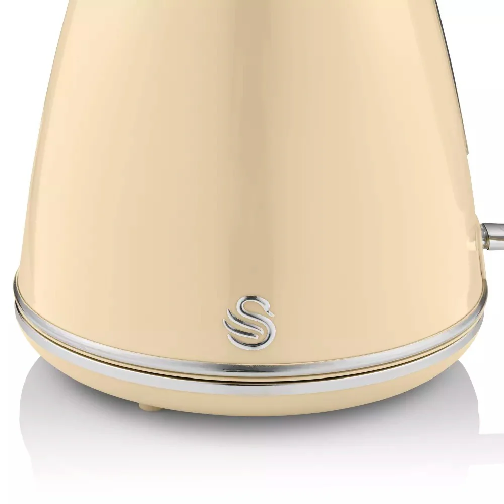 Swan Retro Cream Jug Kettle | 1.5L, Water-Level Window, Precision Spout - Image 5