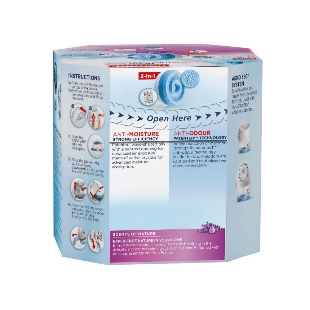 UniBond Aero 360 Lavender Refills | 2 Pack - Image 2