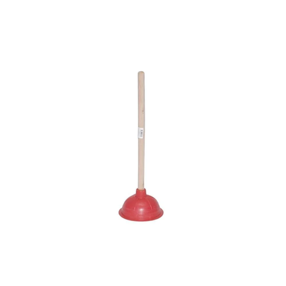 Wood Handle Rubber Plunger | 42cm