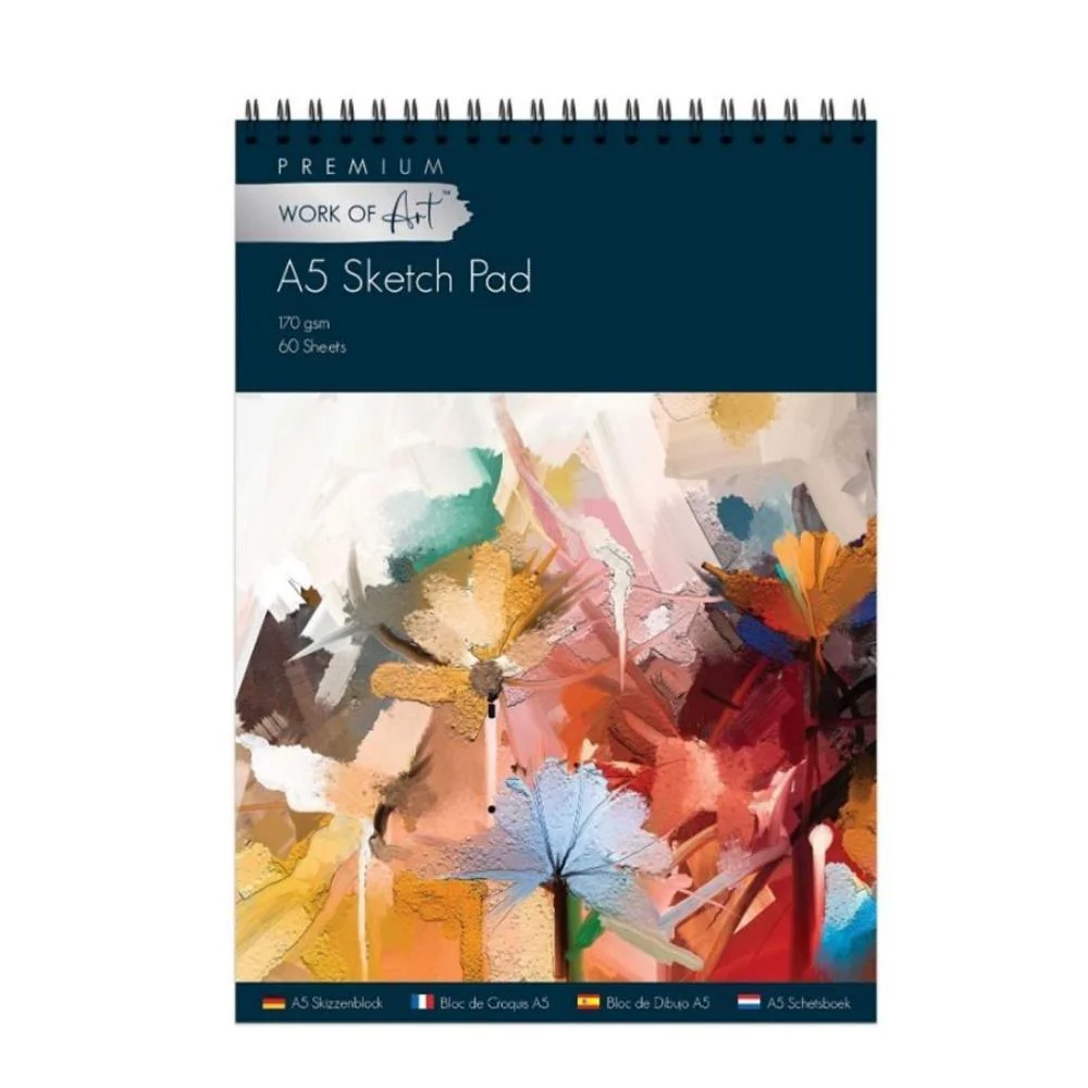 Work Of Art Premium A5 Sketch Pad